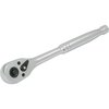 Dynamic Tools 3/8" Drive 45 Tooth Quick Release Ratchet, 7-1/2" Long, Chrome D005301